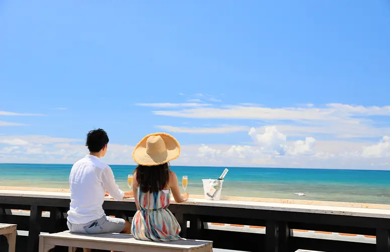 「The Beach Café」 屋上