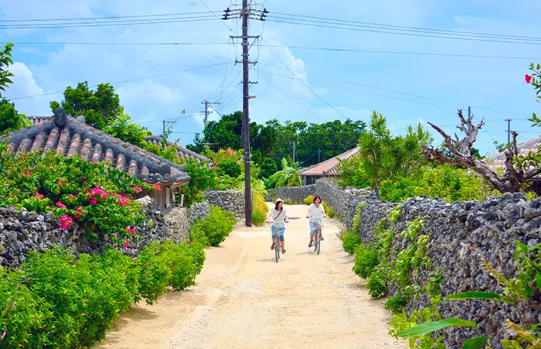 竹富島サイクリング