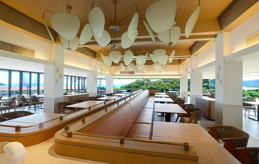 朝食ビュッフェ