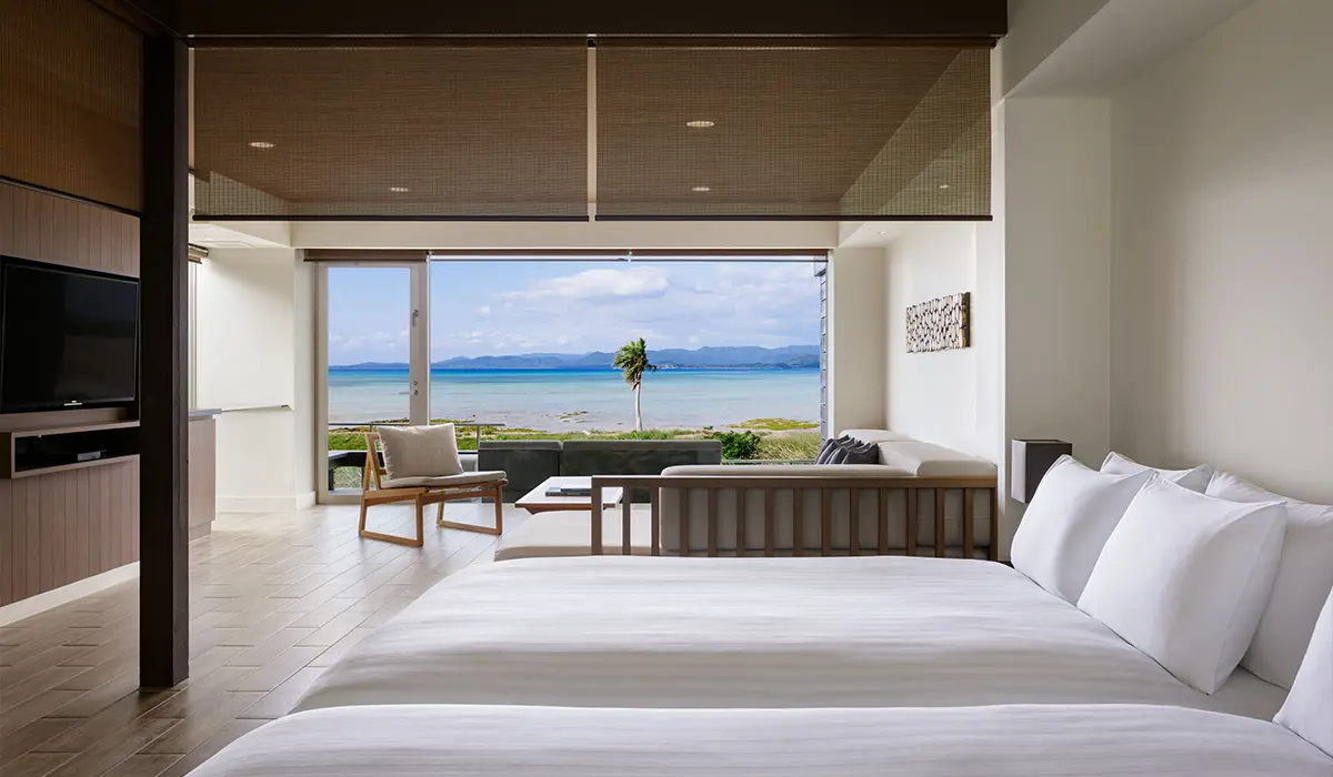 オーシャンビュー・バススイート