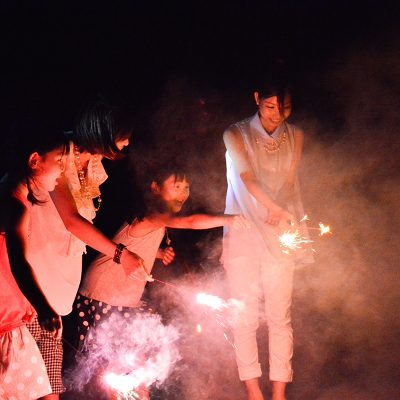 ゴールデンウィーク限定　手持ち花火イベント